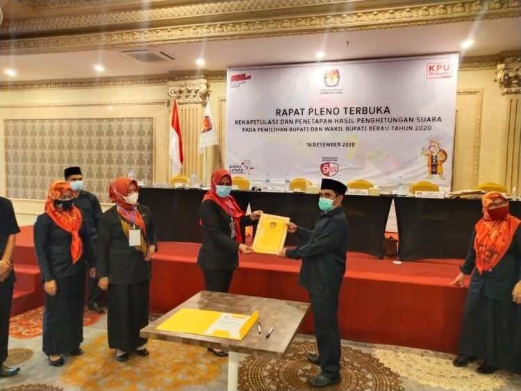 Rapat Pleno Rekapitulasi Suara Selesai, Paslon 02 Menang Telak