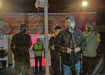 Patroli Skala Besar Pemberlakukan Jam Malam di pergantian Tahun Baru 2021