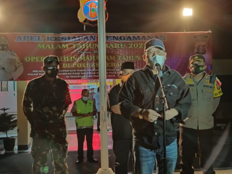 Patroli Skala Besar Pemberlakukan Jam Malam di pergantian Tahun Baru 2021
