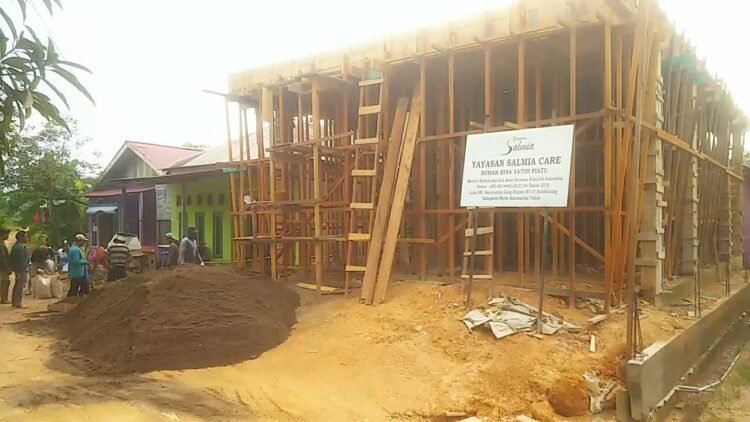 Rumah Bina Yatim Tahfidz Al-Fatihah Lanjutkan Pembangunan