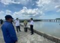 Bupati Berau dan Wabup Cek Dermaga di Kampung Mangkajang