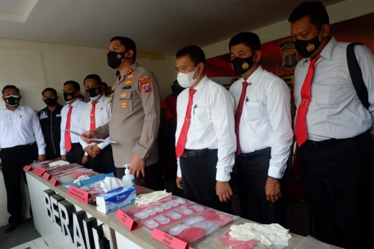 Selama Operasi Antik Mahakam, Polres Ringkus 22 Tersangka Narkotika