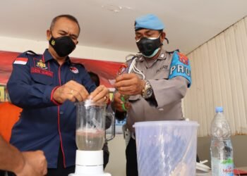 22,37 Gram Sabu Dimusnahkan Polres Berau