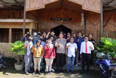 Kapolres Berau Ajak Jurnalis Terus Bersinergi Dengan Polri