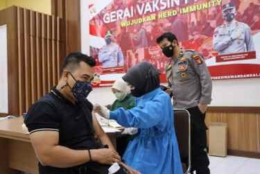 Ayoo Vaksin Dosis 3 di Polres Berau Bisa Dapat Emas