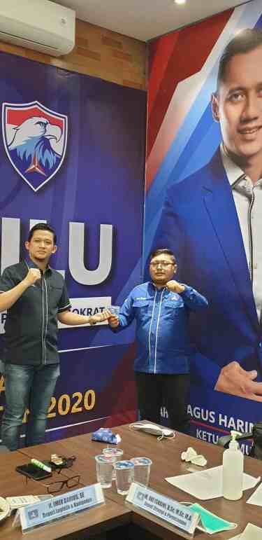 Resmi, Menantu Bupati Berau Gabung Partai Demokrat