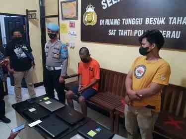 Polres Berau Ungkap Pelaku Pencurian di 7 TKP