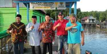 Nahkodai FKM-NTB Berau, M Gazali Langsung Berkunjung Ke Kampung Pegat Betumbuk