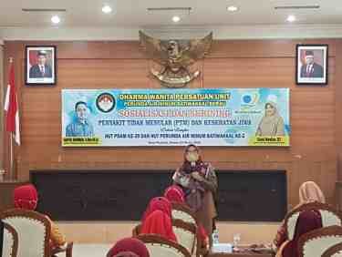 DPW Unit Perumda Batiwakkal Gelar Skrining PTM dan Kesehatan Jiwa