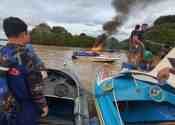 Habis Isi BBM, Speed Boat Beruang Laut Terbakar