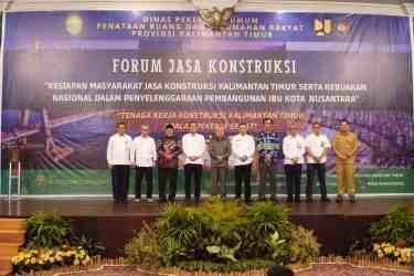 Wabup Hadiri Forum Jasa Kontruksi di Balikpapan