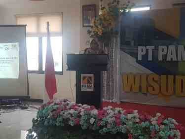 Bupati Hadiri Wisuda Operator dan Mekanik Fresh 2022 PT PAMA