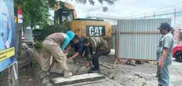 Persiapan Porprov VII Kaltim, DPUPR Benahi Saluran Air di GOR Pemuda