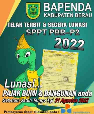 Sebelum Jatuh Tempo Segera Lunasi PBB P2