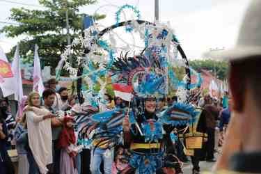 Pawai Budaya dan Pembangunan, Bupati Berau Launching Maskot dan Jingel Porprov VII Kaltim