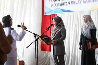 Bupati Lantik Kepala Kampung Merabu
