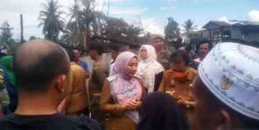 Bupati Berau Tinjau Lokasi Kebakaran di Jalan Manunggal