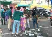 Pelajar Berau Gelar Aksi World Cleanup Day 2022 pada Pesta Manutung Jukut