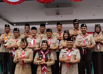 Pimpin Upacara Hari Pramuka yang ke-61, Ajak Masyarakat untuk Mengembangkan Kepramukaan