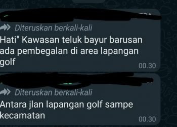 Hoaks Video Warga Berau Dibegal