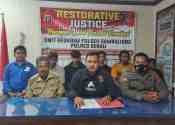 Polsek Sambaliung Gelar Restorative Justice Kasus Penganiayaan
