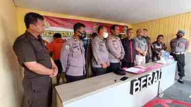 Polres Berau Musnahkan 16,44 Gram Sabu