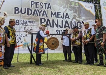 Sempat Vakum Selama Pandemi, Pesta Meja Panjang Kembali Digelar