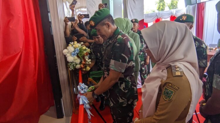 Resmikan Kodim 0902/BRU, Diharapkan Semakin Sinergis Melayani Masyarakat