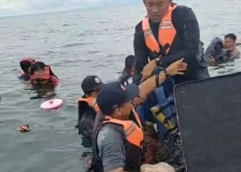 Speedboat Tenggelam di Perairan Ulingan