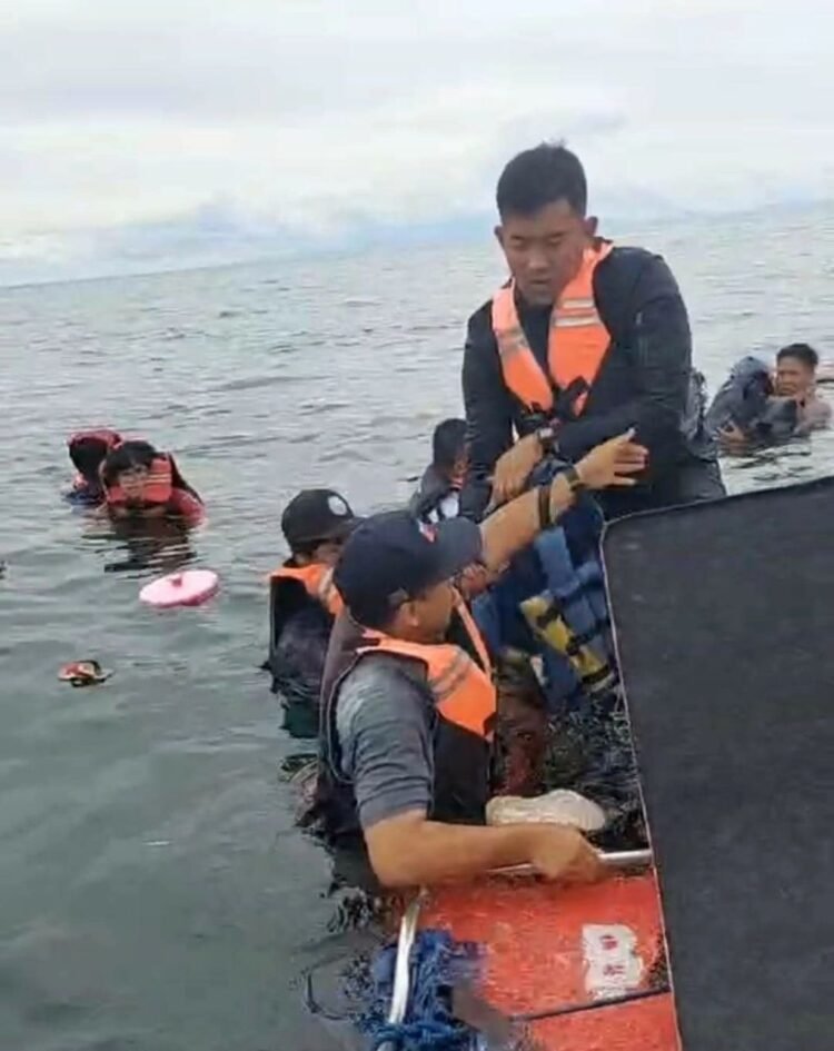 Speedboat Tenggelam di Perairan Ulingan