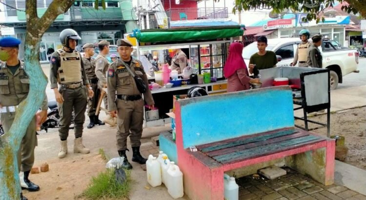 Satpol PP Tinjau Beberapa Lokasi Serta Berikan Pengarahan