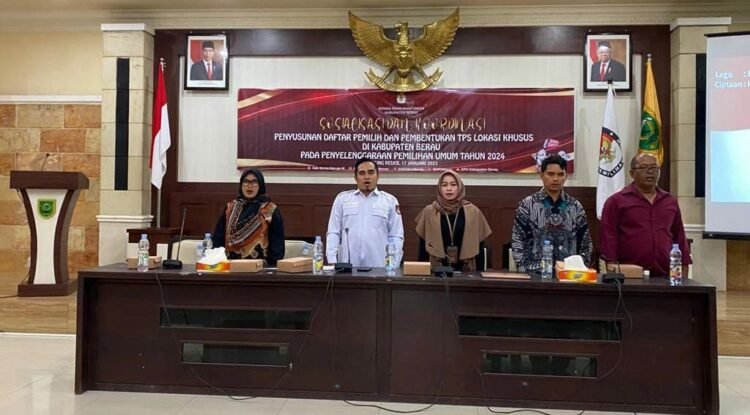 KPU Berau Tetapkan Pembentukan Lokasi TPS