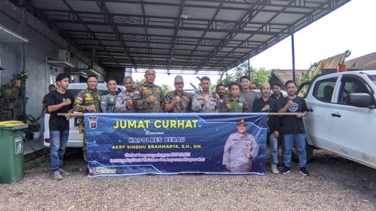 Jumat Curhat Bersama Polres Berau