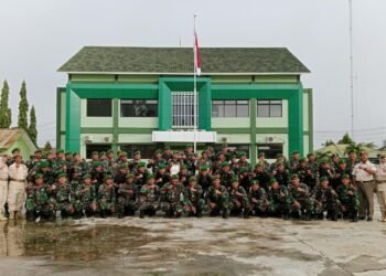 Kodim 0902/Berau Gelar Upacara Bendera dan Korprapot Pindah Satuan