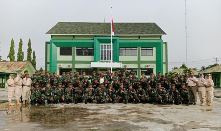 Kodim 0902/Berau Gelar Upacara Bendera dan Korprapot Pindah Satuan
