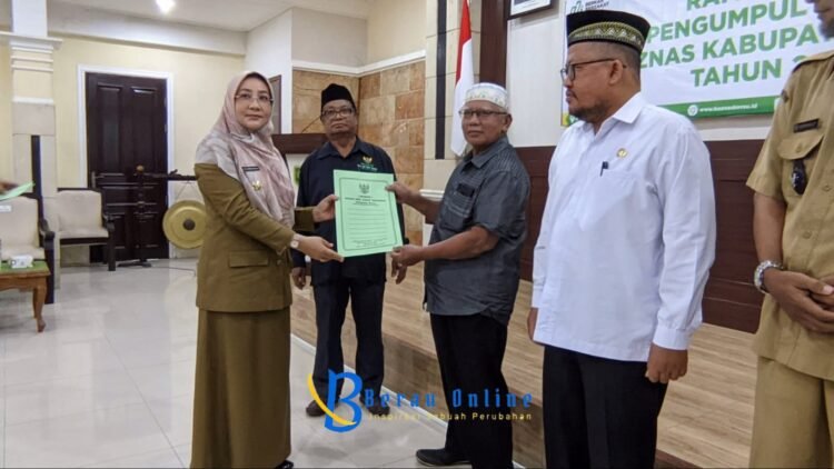 Gelar Rapat UPZ, Baznas Berkomitmen Pembentukan dan Kesejahteraan Masyarakat Melalui Zakat Infaq dan Sedekah