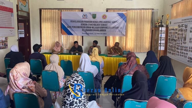 Pengembangan Pemasaran Produk Kepada para Pelaku UMKM di Kelurahan Karang Ambun