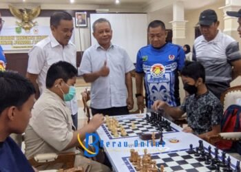 Kejurkab Berau Resmi Dimulai, Bentuk Karakter Kepada Junior Catur Bumi Batiwakkal
