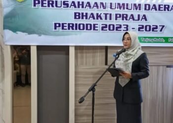 Lantik Dirut Perumda Bhakti Praja, Ini Harapan Bupati Berau