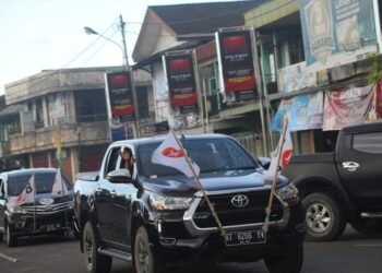 Sambut Ramadhan, PKS Berau Gelar Pawai Keliling Kota Tanjung Redeb