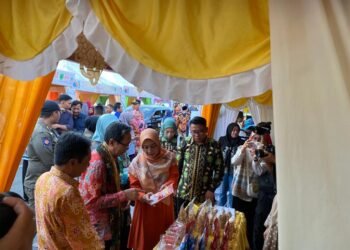 Resmi Dibuka , Festival UMKM Berau Ceria Diharapkan Bangkitkan Ekonomi Berau 