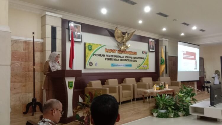 Buka Rakor Pemberantasan Korupsi Terintegrasi , Ini Penegasan Bupati