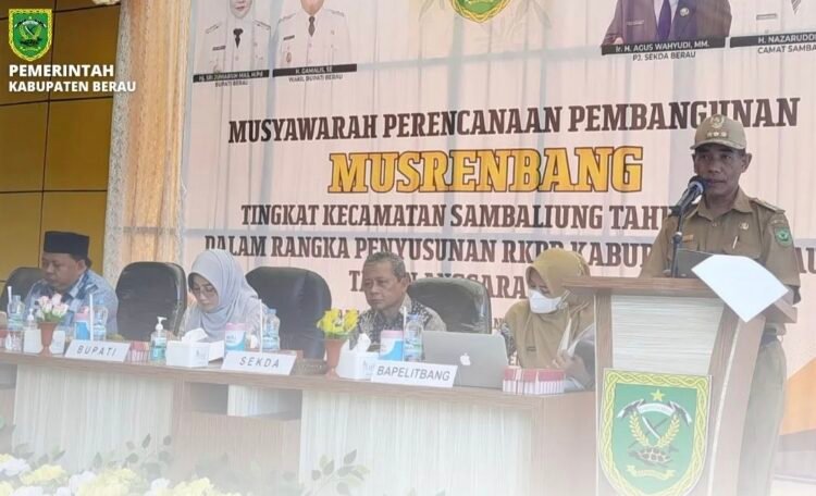 Camat Sambaliung Usulkan Pagar, Garasi, Taman Hingga Gedung PKK 