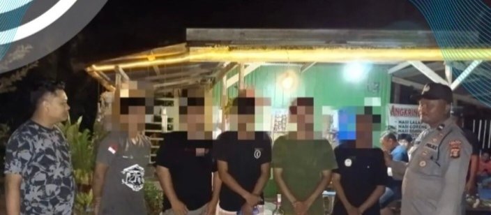 Karena Miras, Lima Pemuda Ini Diamankan