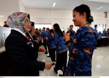 Lantik 224 Pegawai Jabatan Fungsional, ini Pesan Bupati