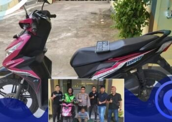 Tidak Sampai 2 Jam, Pelaku Pencurian Motor Ditangkap Unit Reskrim Polsek Sambaliung