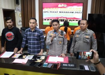 6 Target Hasil Operasi Pekat Mahakam 2023 Polres Berau Tercapai