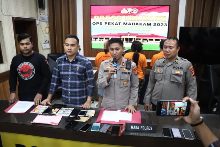 6 Target Hasil Operasi Pekat Mahakam 2023 Polres Berau Tercapai