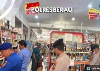 Jelang Operasi Ketupat 2023, Polres Berau Razia Petasan Hingga Makanan Kadaluwarsa