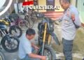Balap Liar,Polsek Sambaliung Amankan Motor Berknalpot Brong